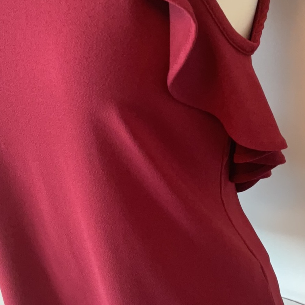 RW&CO Red Ruffled Top - Picture 5 of 10